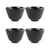 Hemoton 4 Piezas Taza De Té De Hierro Fundido Tazas