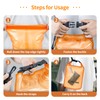 Zanhour Waterproof Dry Bag - Roll Top Transparent Storage Bag,2L/5L/10L/20L,Suitable