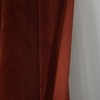 Roslynwood Burnt Ochre Velvet Curtains for Bedroom, Blackout Room Darkening