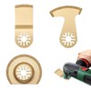 Wjelet Pack of 3 Multitool Tool Saw Blades, Multitool Accessories,