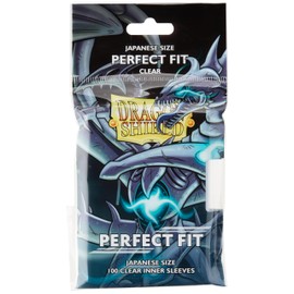 Arcane Tinmen Dragon Shield - Perfect Fit Toploaders Japanese Size Inner Sleeves 100pk - Clear (AT-13051)