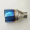 Unbranded 1X 5in Blue Flame Big Exhaust Tip 2.5in Inlet
