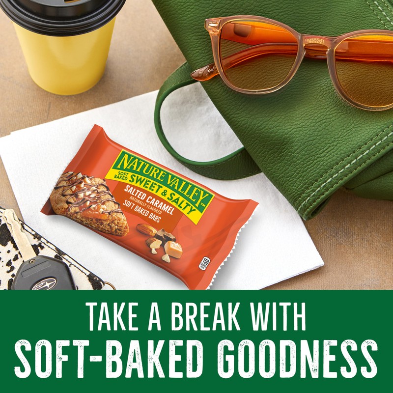 Nature Valley Soft Baked Sweet and Salty Bars, Salted Caramel,