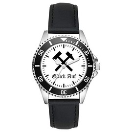 KIESENBERG Gift for mining buddy Bergmann Ruhrpott clock L-1420, Strap.