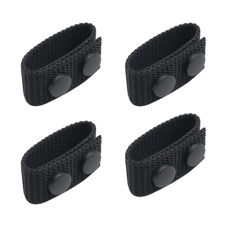 TACNEX Belt Keepers with Double Snaps for 2 inch Wide