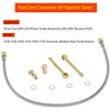 CASTNOO Fuel Line Crossover Injector Saver Kit Compatible for 2010
