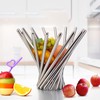 Fruit Basket Foldable Fruits Vegetable Holder Stainless Steel Serving Bowl