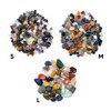 PURAJA Edelstein Set | Bunter Mix an natrlichen Trommelsteinen |