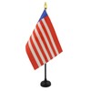 AZ FLAG LIBERIA TABLE FLAG 4'' x 6'' - LIBERIAN