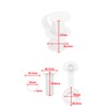 VGOL 2 Sets Cooler Drain Plug Cooler Drain Plug Assembly