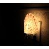 usamjtable Ceramic Night Light Plug-in with Aromatherapy Oil Warmer Burner