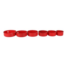 8pc Down Light Installers Kit Hole Cutter Saw Drill Arbor 50-86mm Circle Saws