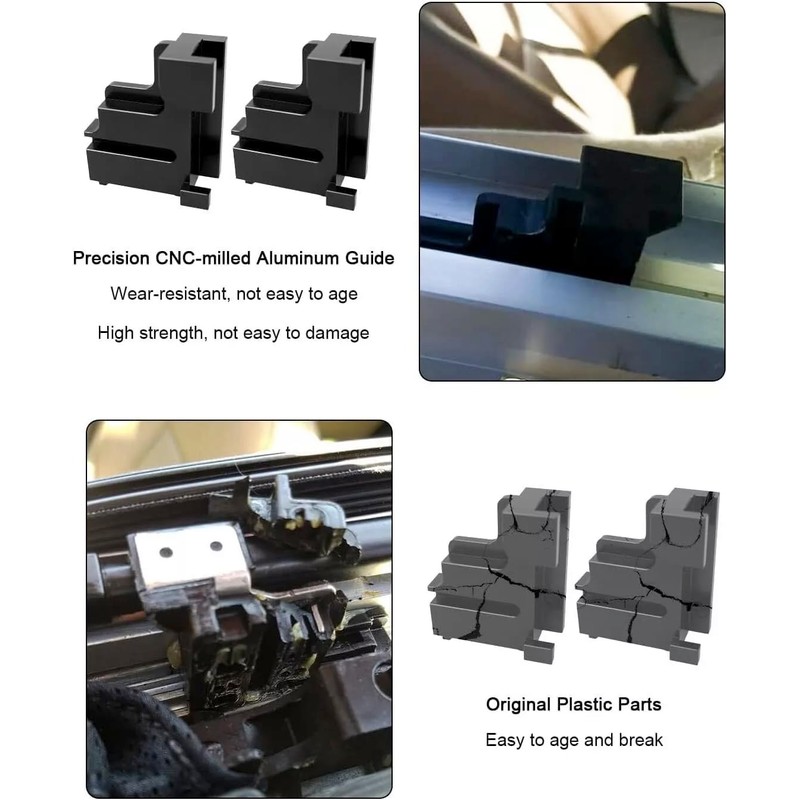 EACCESSORIES EA Sunroof Track Repair Set Kit High Performance Durable