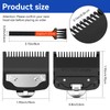 Replacement for 1/2 Wahl Clipper Guards Set, 1/16"1.5mm Metal Hair