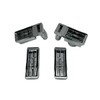 Chrome Plastic A/C Vent Kit. Fits Fits Kenworth 2001 &