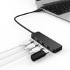 USB Hub, USB Splitter,USB 4-Port Adapter,Extender for Laptop, PC, MacBook,