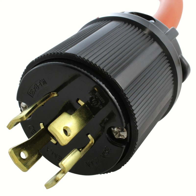 AC WORKS® 30A NEMA L15-30P to 20A NEMA 6-20R Adapter