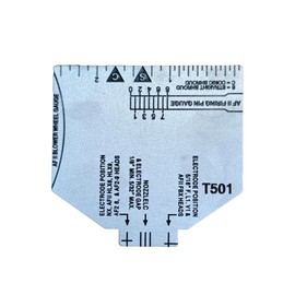 T501 Multipurpose Gauge kit - Compatible with Beckett AF AFG AR SF SR Burners. for Burner Electrode Alignment