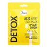 Beauty Velonas 7DAYS Detox Let's Renew Acid Sheet Face Mask 25 g