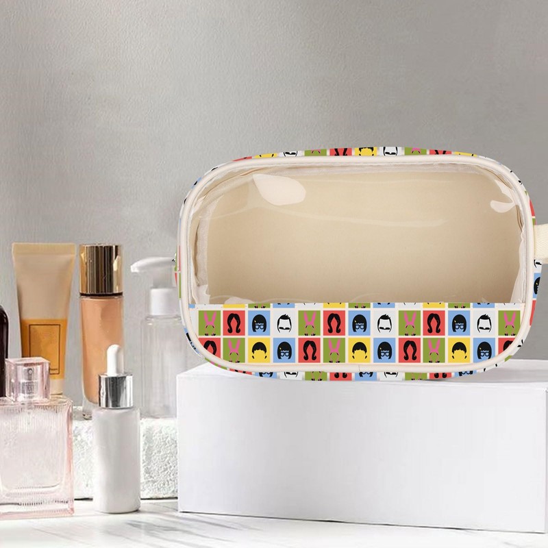 PXTIDY Belcher Clear Toiletry Bag TV Show Fans Gift Family
