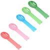 ZelongChen 5Pcs Ergonomic Handle Hamster Sand Scoop Plastic Hamster Poop