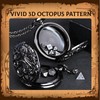 BelleVive Mini DND Dice Set with Pocket Watch Case, 7