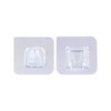 MEELYHOME 10 Pcs Double-Sided Adhesive Wall Hooks Waterproof Oilproof Self
