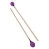 1 Pair Marimba Mallets Medium Hard Yarn Head with Maple