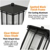 Yoenecea Modern Outdoor Post Light, Aluminum Lamp Post Light Fixture