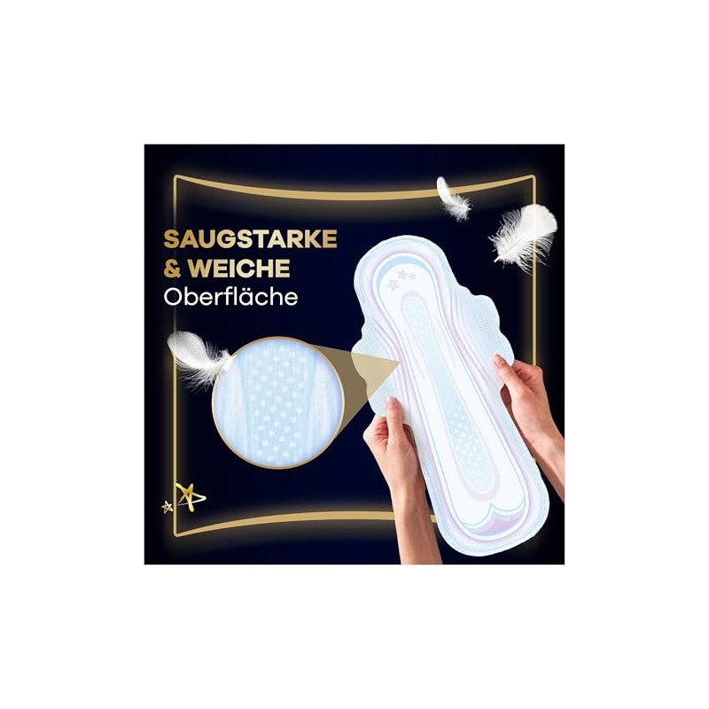 Always Ultra Secure Night Sanitary Towels (Size 5) with Wings