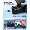 Dashcam Auto 4K+1080P SIGRILL Dashcam Auto Vorne Hinten, WiFi Dash