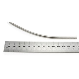 Set of 2 Stainless Steel Paracord, 155 mm Curved Needle Needle Needle for 550 Paracord Bracelets Craft for Ropes, Ganzoo