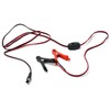 QWORK 8Ft Wire Harness with Clamps, 16AWG Wire Harnes, SAE