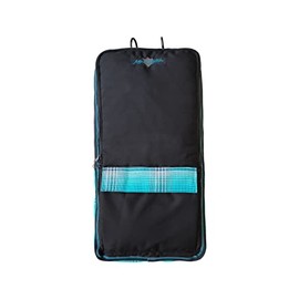 Kensington Hanging Padded Horse Halter & Bridle Bag – Full Zipper, Carry Handles, 1 Large Front Pockets, Textilene Ventilation & 3 Large Hooks on The Interior Color: Atlantis