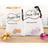 Potato Onion Storage Bags 3PCS ， Reusable Canvas Vegetable Produce