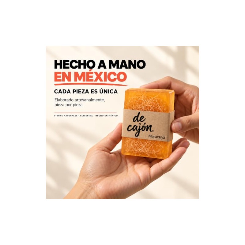 Jabones Exfoliantes con Fibras Naturales · Cítricos · 4 Barras