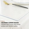 Warmstar Clear Table Cover Protector 14 x 24 Inch,1.5mm Thick