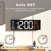 JALL 16" Large Digital Wall Mount Clock, Count Down Timer,