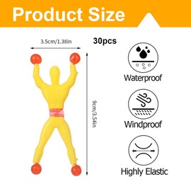 AEIOPRS Pack of 30 Window Climbers, Men's Toy, Window Climber for Children's Parties and Birthday Gifts for Boys and Girls