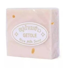 GETOLE Jabon Leche Arroz Rice Soap Milk Bioaqua Antimanchas Aclara
