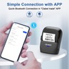 CLABEL Label Maker Machine: 221B Thermal Bluetooth Label Printer Barcode