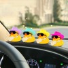 wonuu Car Dashboard Decor Guitar Rubber Duck, Car Ducks Ornaments