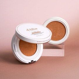 Dalba 달바세트 톤업 선쿠션 15g(1개)+리필 15g(1개) Dalba Set Tone-Up Sun Cushion 15g (1 piece) + Refill 15g (1 piece)
