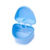 Y-Kelin Denture Cleanning Set Denture Cleaning Case with Denture Brush,