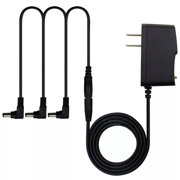 Unbranded/Generic Guitar Effect Pedal 3 way Daisy Chain Power Supply