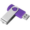USB Flash Drive Candy Purple Rotatable Portable Storage Memory Stick