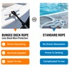Boat Accessories 2PCS 5 Feet Premium Bungee Boat Lines 30cm