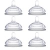 Comotomo Replacement Nipples, Slow Flow (0-3 Months) - 2 Count,