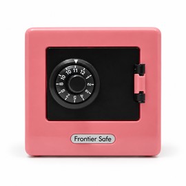 Mini Retro Money Saving Box for Coins and Cash – Manual 2-Digit Combination Piggy Bank for Kids and Desk Display