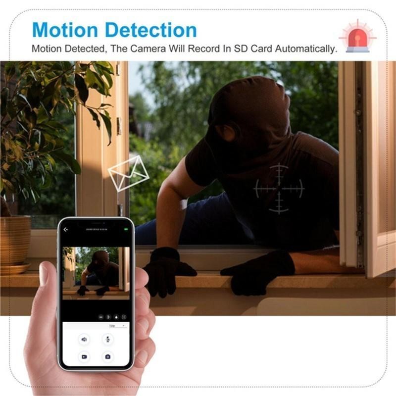 Wireless Light Bulb Camera, 2.4GHz & 5GHz WiFi Bulb Camera,